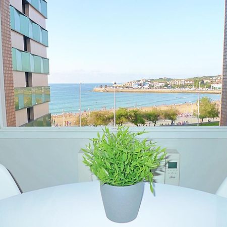 Apartamento San Lorenzo Playa. Vistas Al Mar. Gijón Zewnętrze zdjęcie